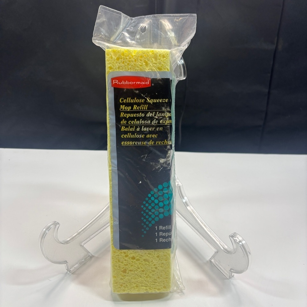 Rubbermaid Squeeze Mop Refill Cellulose Fits G003 Scrubber Strip NOS Vtg